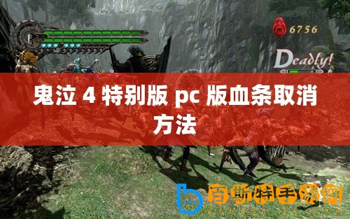 鬼泣 4 特別版 pc 版血條取消方法